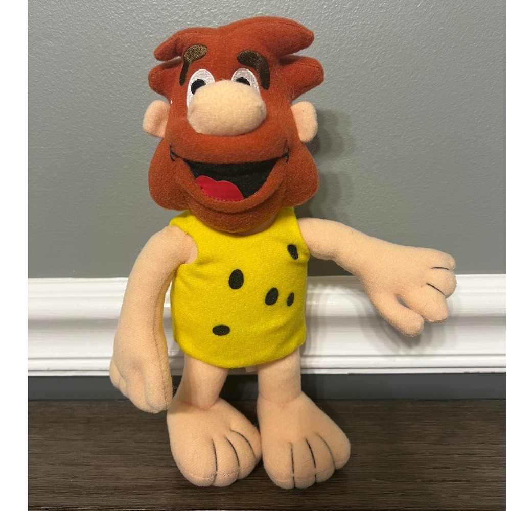 The Flintstones Fred Flintstone Plush Toy Stuffed Animal Cartoon Collectible 9"